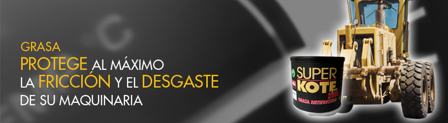 Superkote . Aplicaciones para Maquinaria